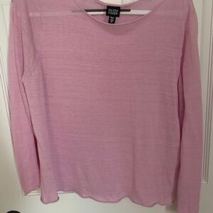 Eileen Fisher light Knit Sweater/Top Lavender